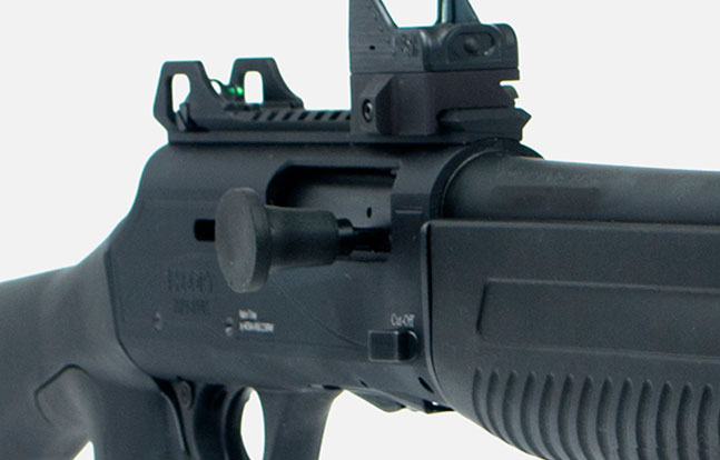 Top Features Escort MP-S/A TacStock2 Shotgun bolt