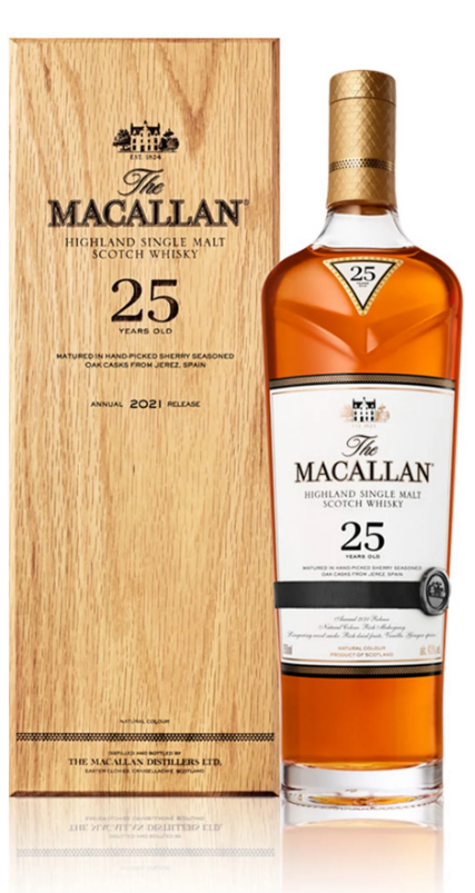 macallan 25 scotch