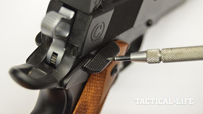 1911 Upgrades thumb safety