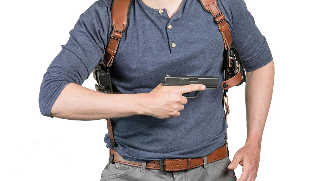 Alien Gear ShapeShift Shoulder Holster draw