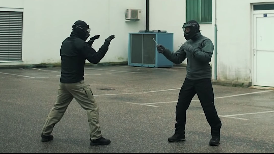 Escaping a Knife Attack, UF PRO