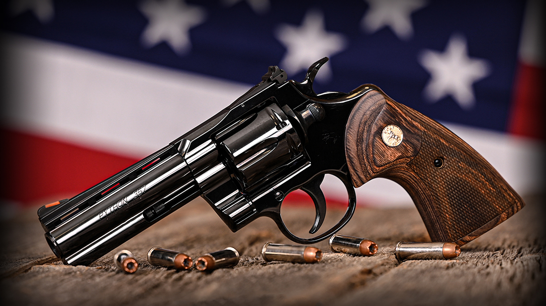 Blued Colt Python