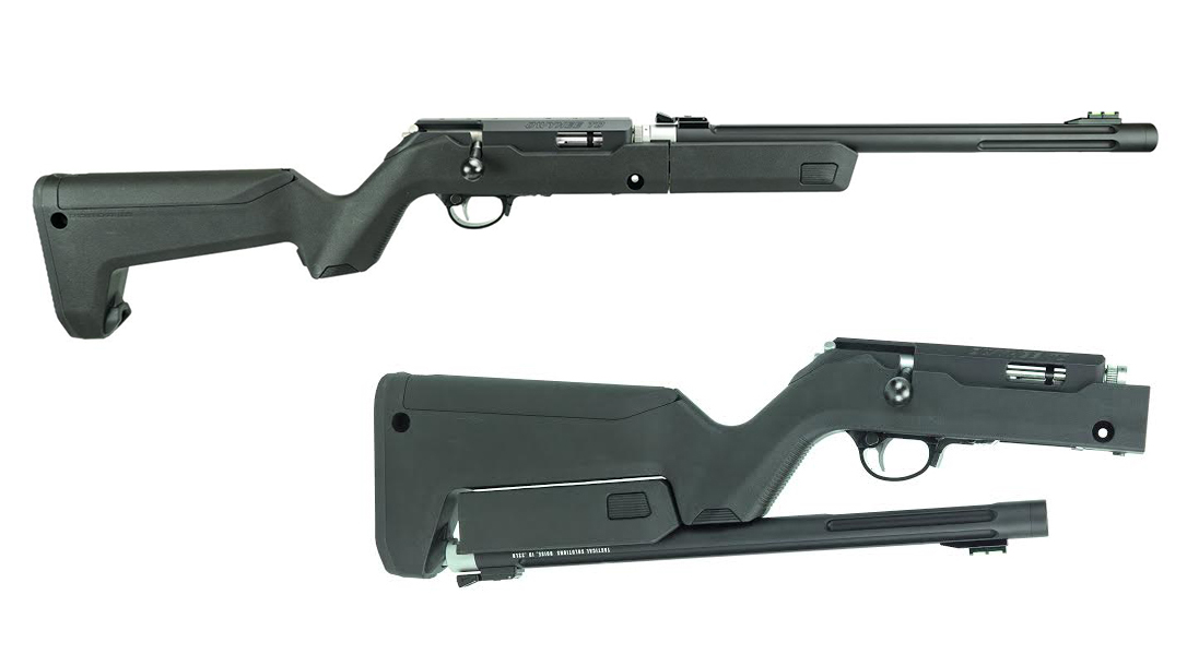 Tacsol Owyhee Bolt Action Takedown Rifle in 22 LR, dual
