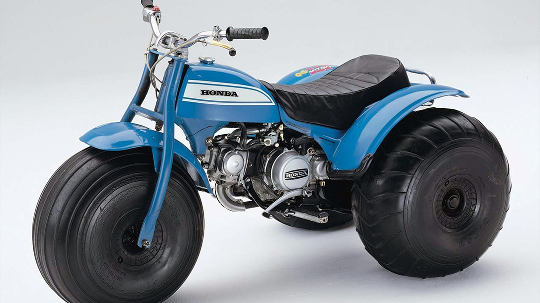 A Honda three Wheeler was a very popular choice back in the 80s.