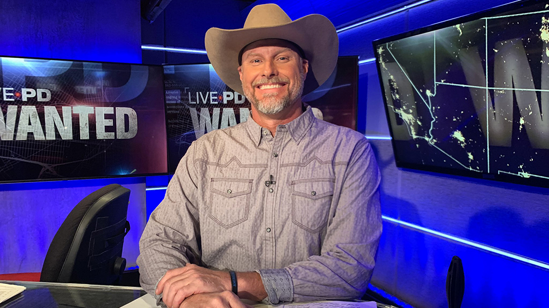 Sheriff Lamb on the set of Live PD.