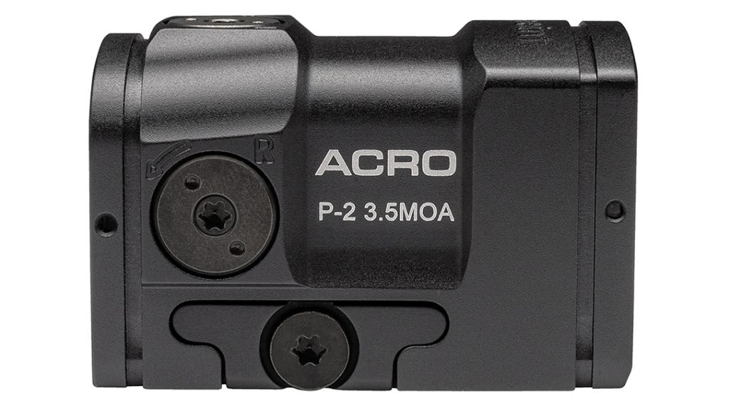 Priced under $600, the Aimpoint Acro P-2 comes military tough. 