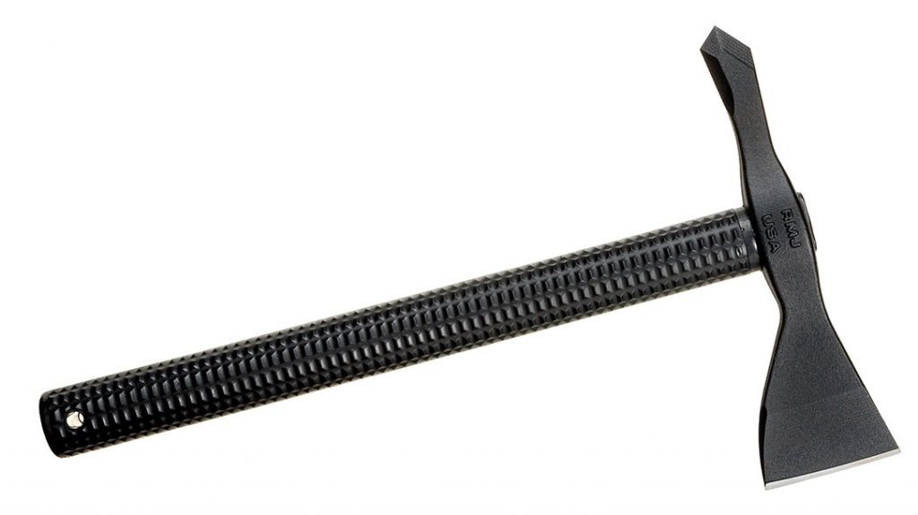 With an overall length of 14.125 inches, the American Tomahawk Company Model 1 has a great forward weight for chopping.