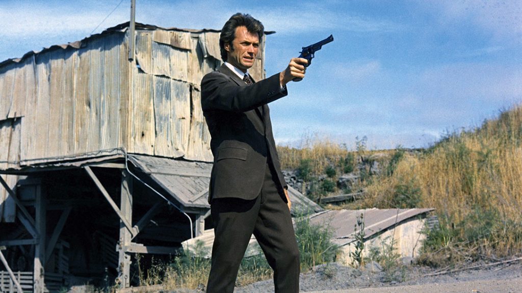 Dirty Harry shows why he is not to be reckoned with.
