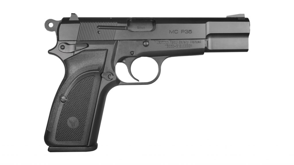 Left side profile of the MC P35