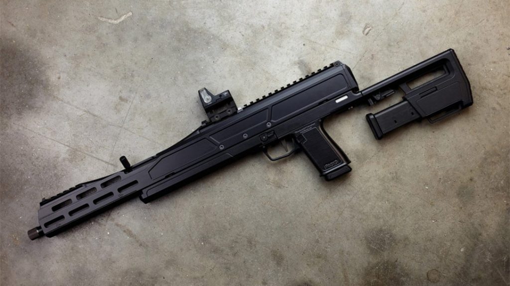 The Trailblazer Firearms Pack9 is an innovative design for maximum portability.