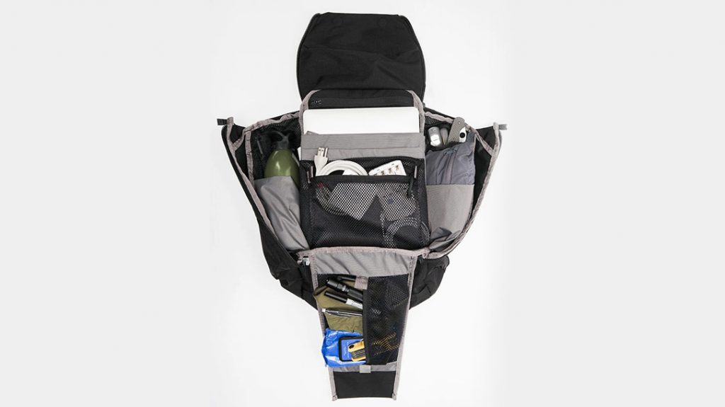 The Kitanica VESPID 30L Backpack has a lot of internal pockets.