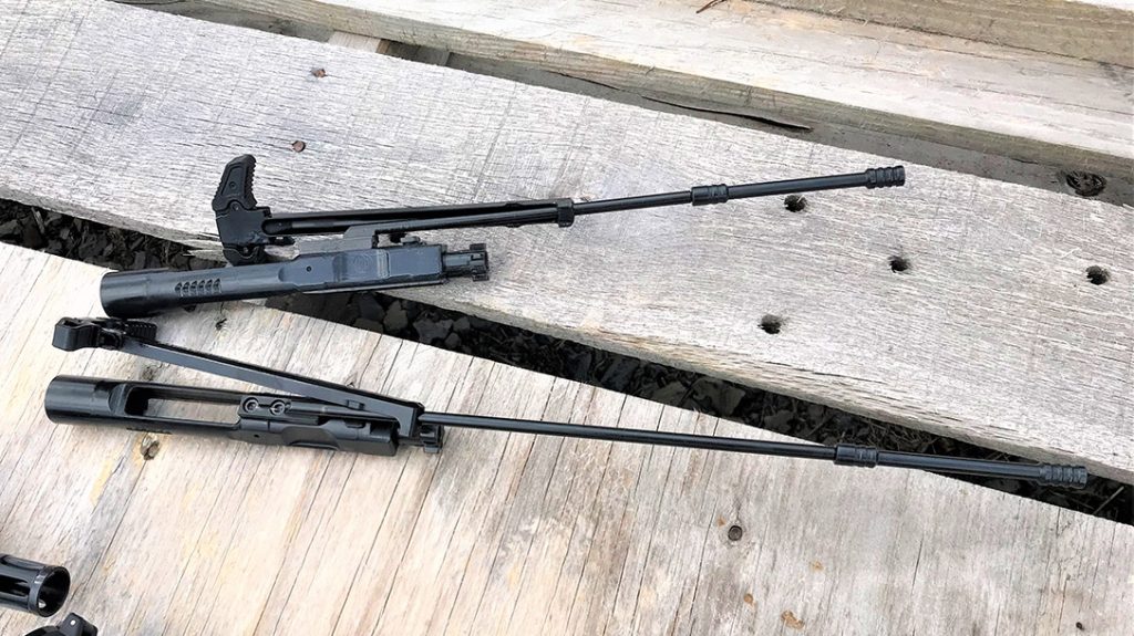 The PWS AR’s long-stroke piston’s operating rod is connected directly to the bolt carrier group.