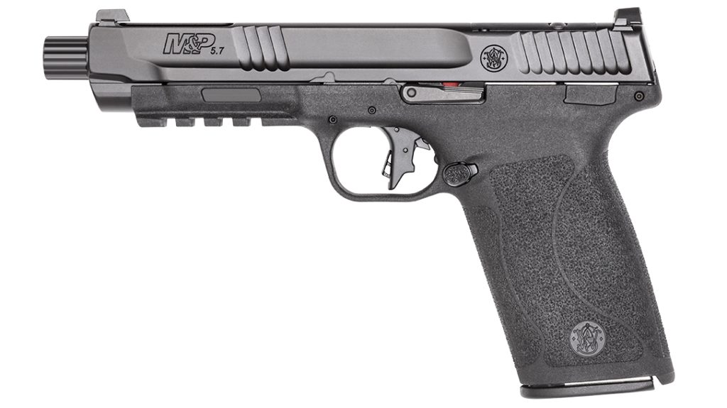 The M&P 5.7 ships with two 22-round magazines.