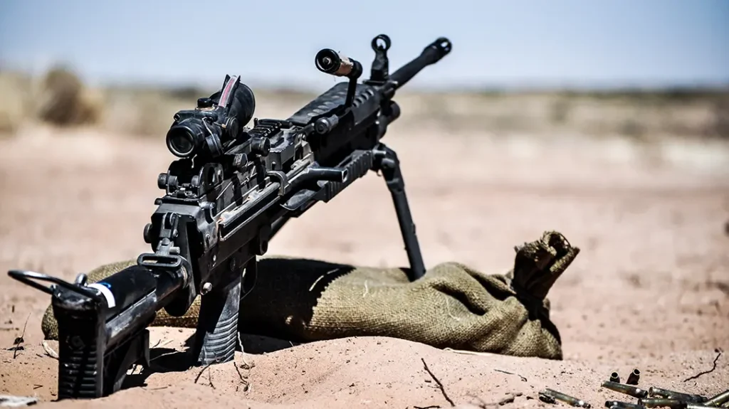 5.56 Belt fed