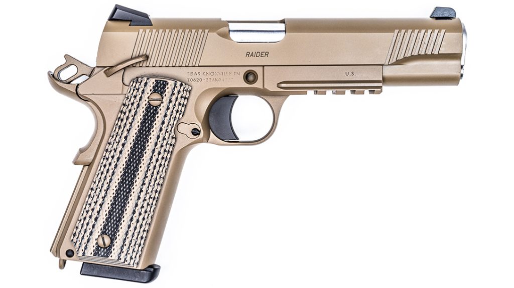Right side full view of Tisas 1911 Raider