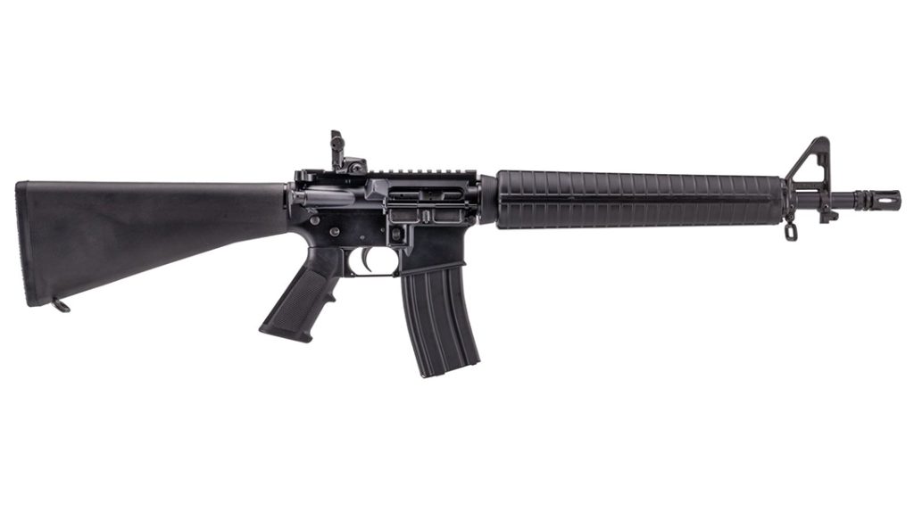 Full length of the Anderson Manufacturing Dissipator rifle. 