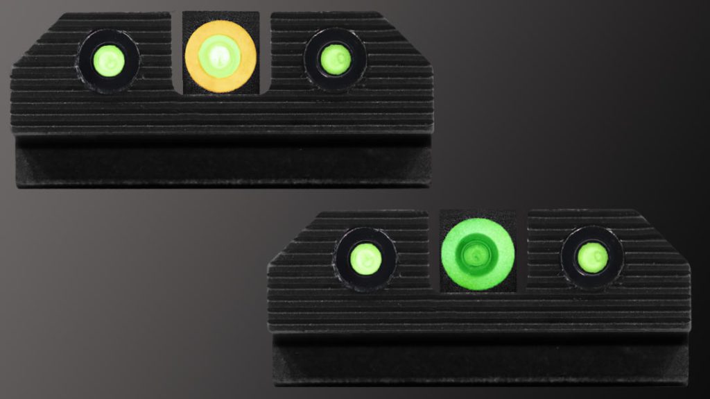 XS Sights R3D 2.0 Night Sights for Glock and Smith and Wesson.
