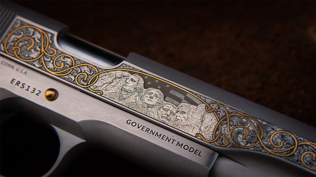 The TALO Spirit of America depicts Mount Rushmore on the right side of the slide.