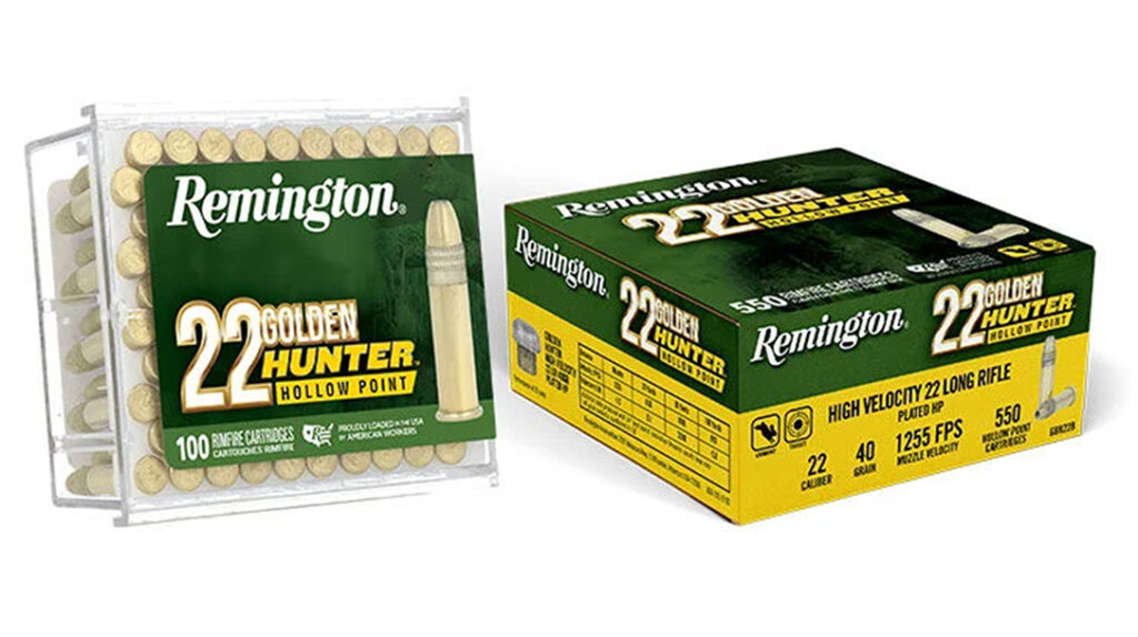 Remington 22 Golden Hunter
