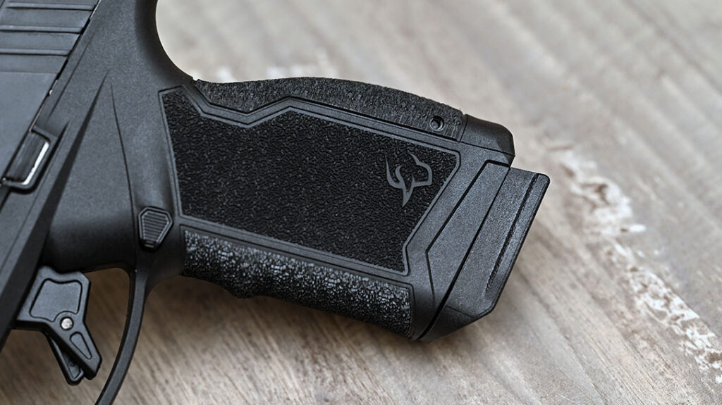 Taurus also added a small finger indexing bump into the middle of the longer grip of the GX4 Carry T.O.R.O.