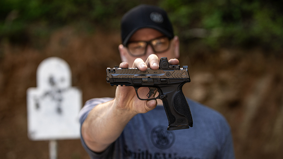 S&W PC Carry Comp pistols.