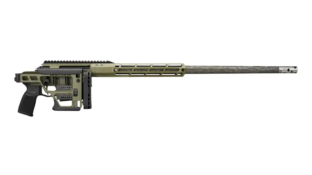 Folded stock on the SIG Sawtooth.