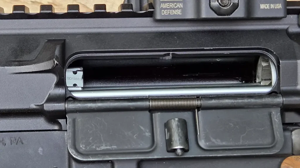The MEAN Arms Bearing Delay Upper installed.