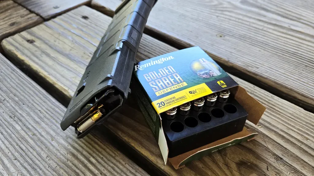 Ammo used testing the MEAN Arms Bearing Delay Upper.