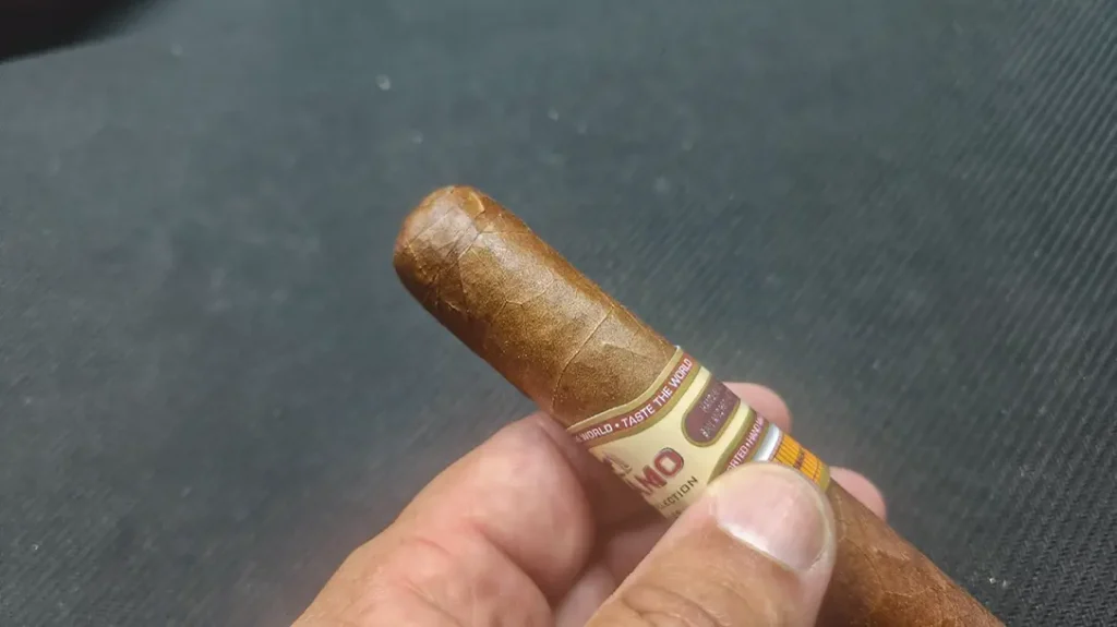 The cigar cap.