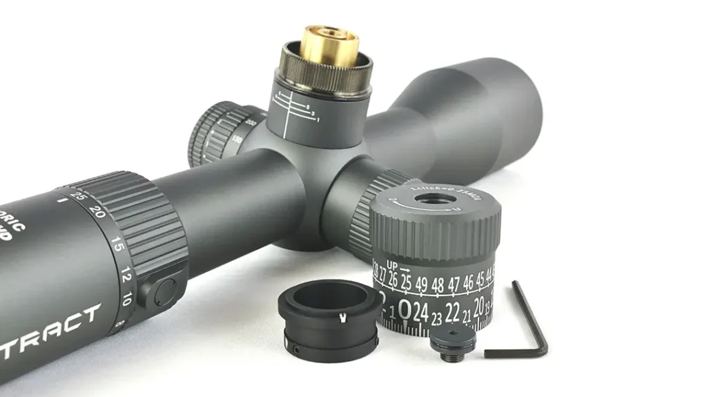 The Toric Eagleman LR Hunting Scope comes field ready.