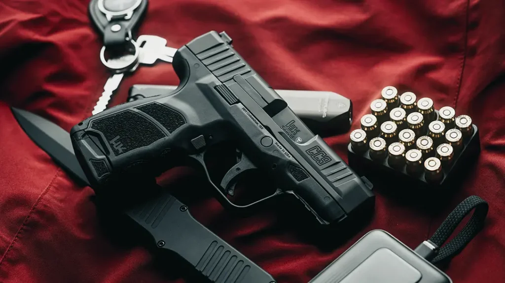 HK CC9 pistol for EDC.