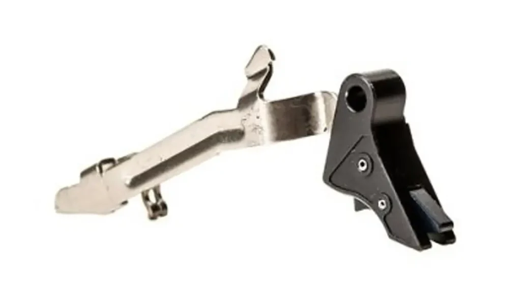 Upgraded trigger for a Glock 40 in 10mm.