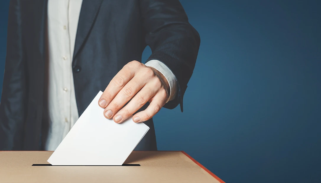 You must use your cognitive thinking skills when casting a ballot.