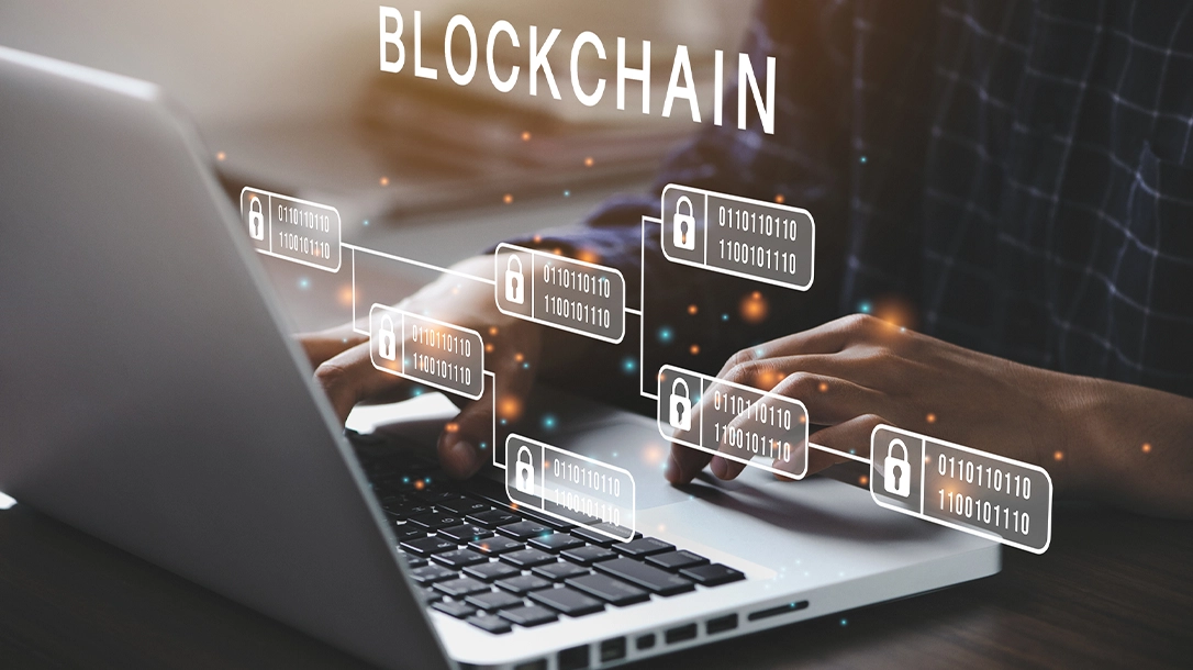 Blockchain technology in action: a transparent and efficient way to store and share information.