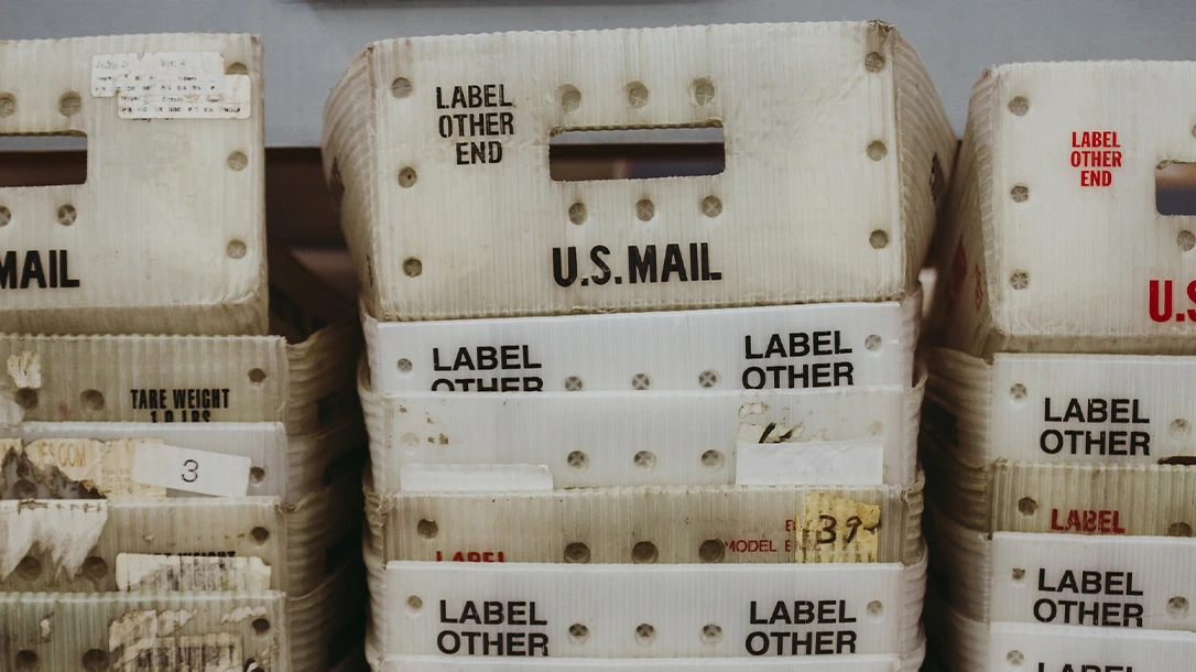 The post office filed for a patent to use blockchain technology.
