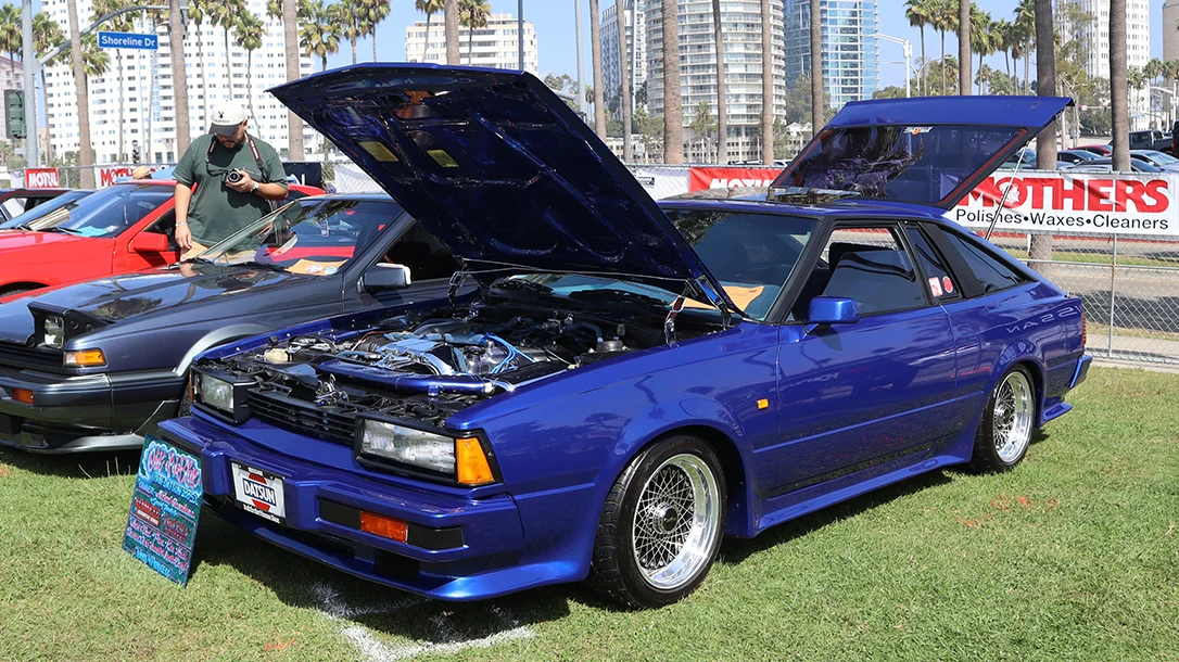 A vintage Nissan 180sx at JCCS.