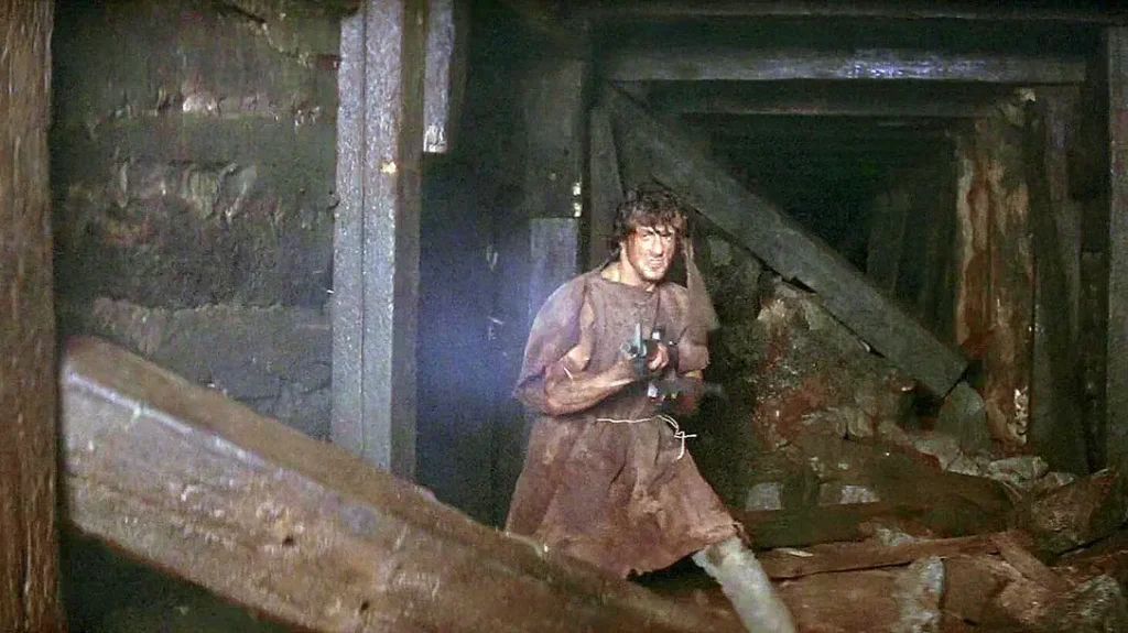 Nothing says Christmas movie quite like First Blood.