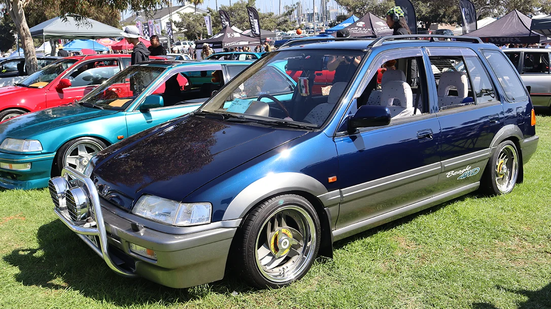 A fine example of an imported JDM car.