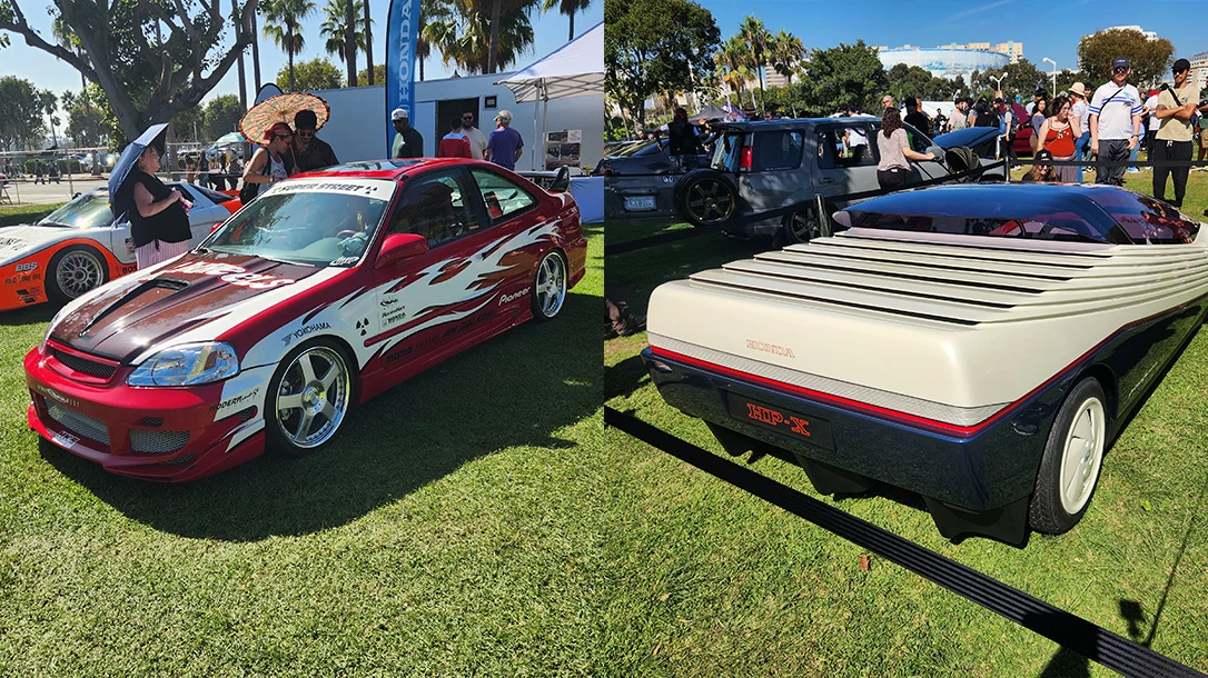 Old show build and a Japanese concept car.