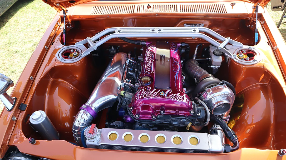 Motor swaps and wire tucks are all the rage in vintage JDM.