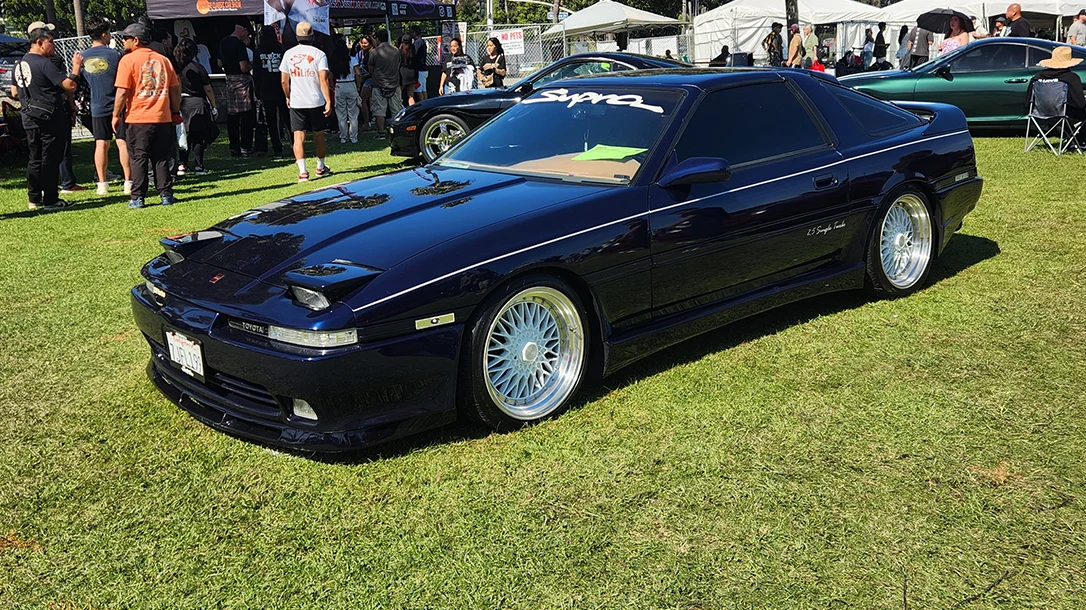 A classic Toyota MK3 Supra.