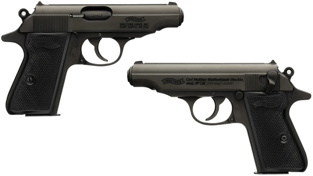 The PP was semi-automatic, with a recoil-operated blow-back action, and had some unique features.