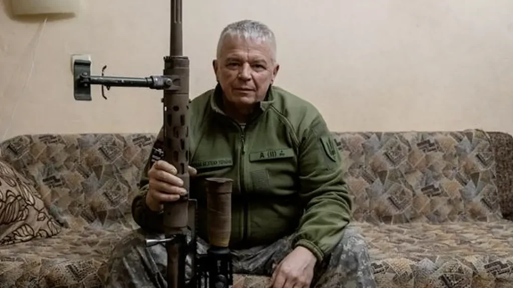 58 Year old sniper
