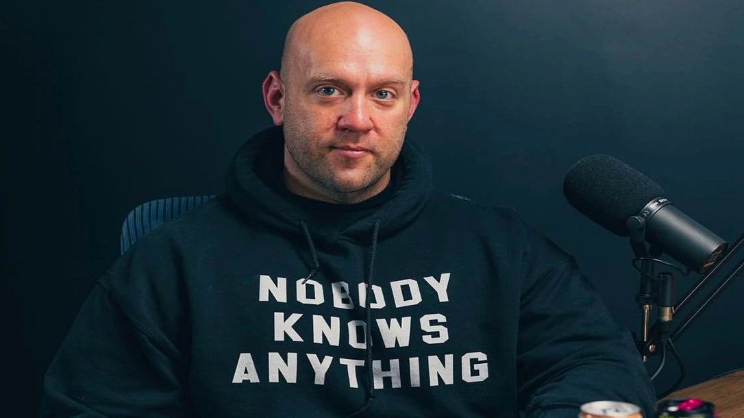 He also hosts a podcast and writes a self-help book.