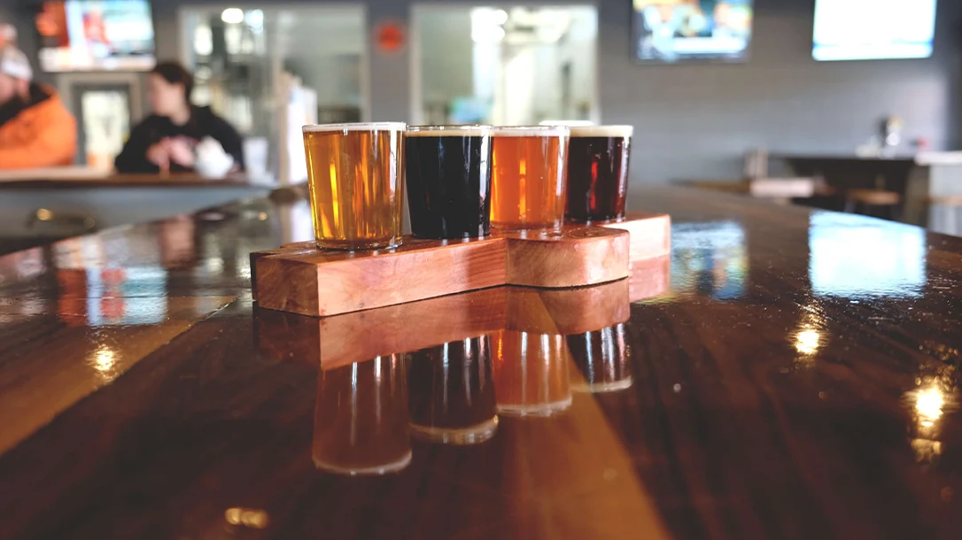 What's a men's trip at all without a bit of booze?