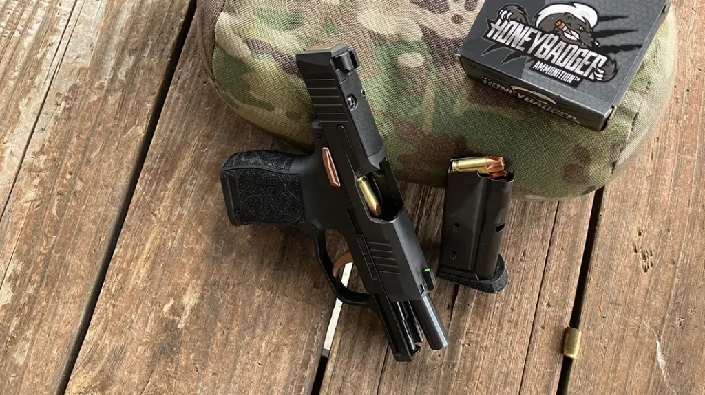Magazines loaded up with Black Hills Ammunition HoneyBadger.