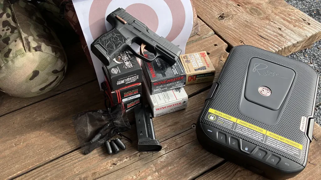 The SIG Sauer P365 380 ROSE is a well-thought-out approach to firearm ownership for women.
