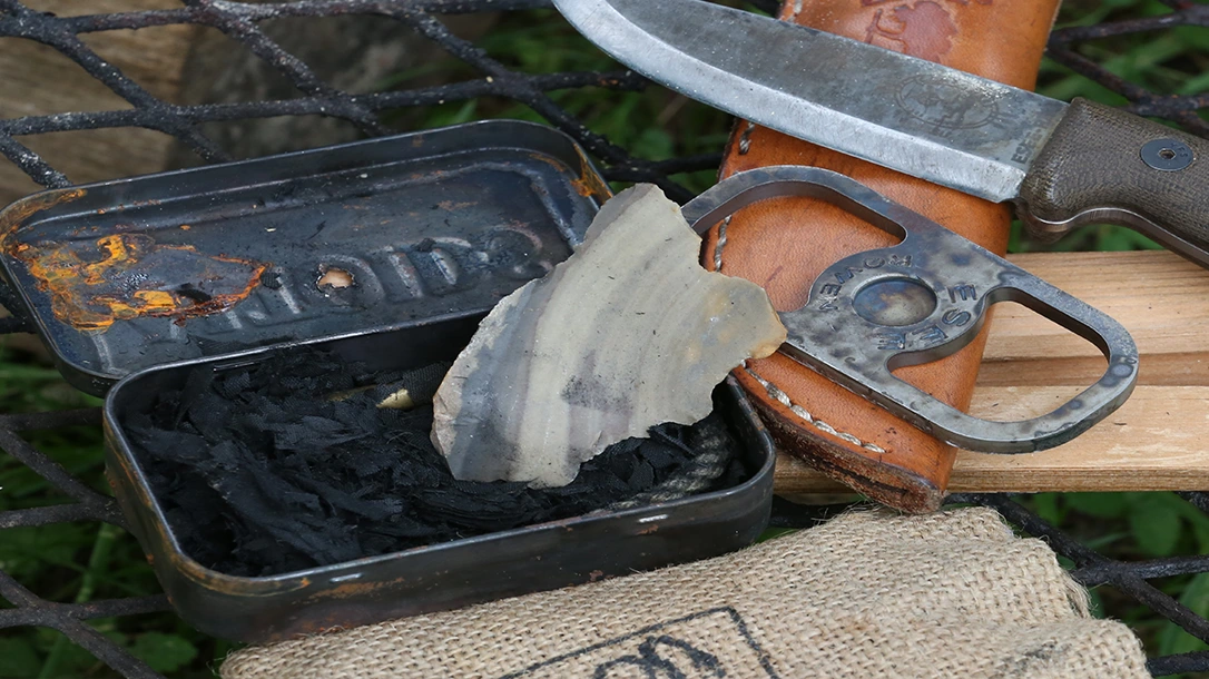 In a pinch, an Altoids tin and some old cotton T-shirts or rags could be your unexpected heroes!