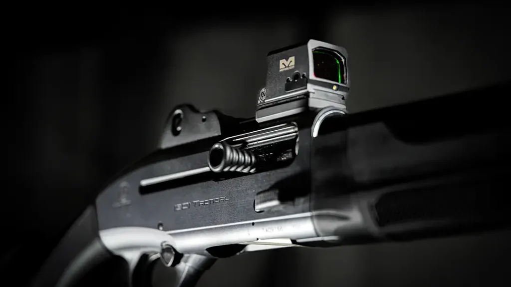 The MPO PRO-F shotgun mount adds versatility.
