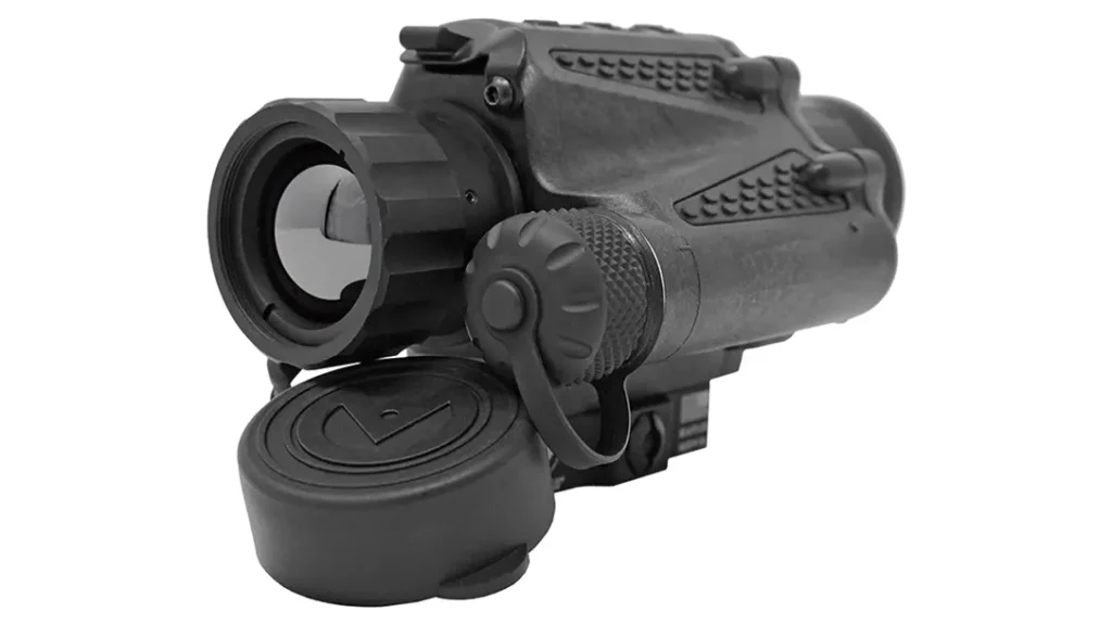 A rugged body protects the optics in the field.